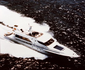Mit der 46 kn schnellen ‘Fortuna‘ wurde die Werft in der Motoryacht-Szene weltbekannt © Palmer Johnson