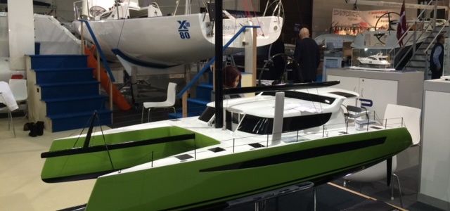 Gunboat und J/80? Nein, chinesische Weiterentwicklungen. © SegelReporter China Kopie