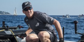 Peter Burling bei der Extreme Sailing Series, bei der er auf Anhieb schon gute Impulse setzen konnte. © Chris Cameron/TNZ Peter Burling