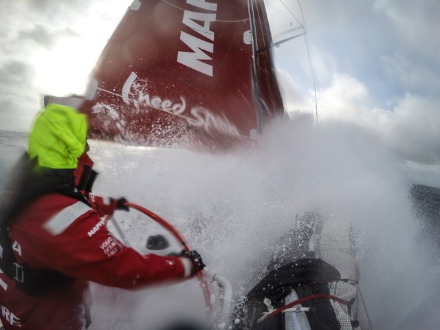 Kampf mit den Urgewalten im Southern Ocean. MApfre geht in Führung. © Francisco Vignale/MAPFRE/Volvo Ocean Race Kampf mit den Urgewalten im Southern Ocean. MApfre geht in Führung. © Francisco Vignale/MAPFRE/Volvo Ocean Race