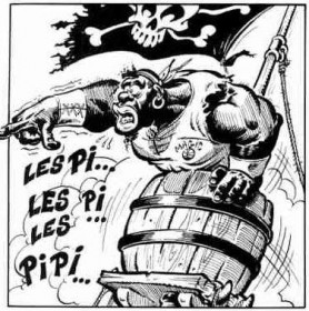 Humor ist, wenn man trotzdem lacht. Aus Bourgnons Website – die Piraten von Asterix und Obelix © uderzo