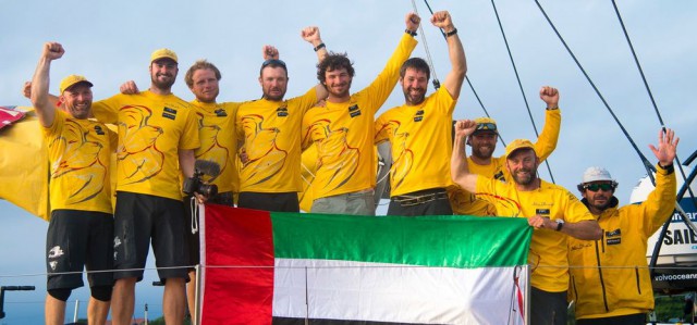 War es das schon? Abu Dhabi landet mit seinem Sieg einen Big Point. © Buda Mendes / Volvo Ocean Race Volvo OCean Race