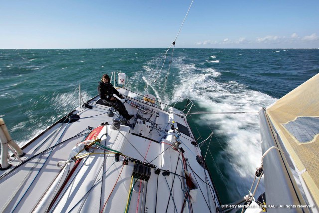 Zählen mit zum geilsten, was die französischen Regattaszene je heraus gebracht hat: Figaro 2 © martinez Solitaire du Figaro