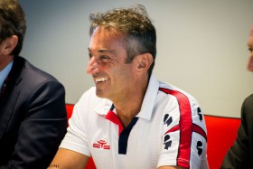 Der dreimalige Olymiateilnehmer Andrea Mura (50) hat sich jetzt die Vendée Globe vorgenommen. © Martini Orsini Andrea Mura Vende Globe
