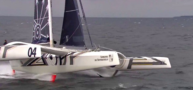 Foiling, Trimaran, Gitana