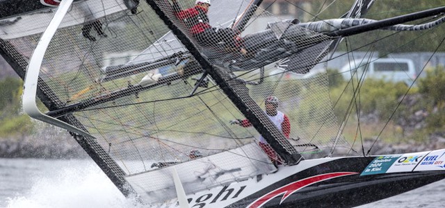 GC 32, Foiling, Kiel, Kenterung