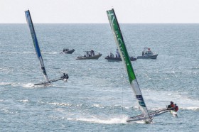 Tour de France à la Voile, Spindrift, Groupama, Diam 24