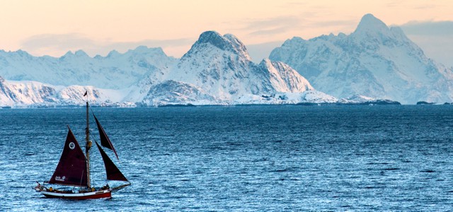 Der Haikutter Dagmar Aaen in ähnlichen Regionen wie damals die “Fram” © fuchs Arved Fuchs, Expedition, Antarktis
