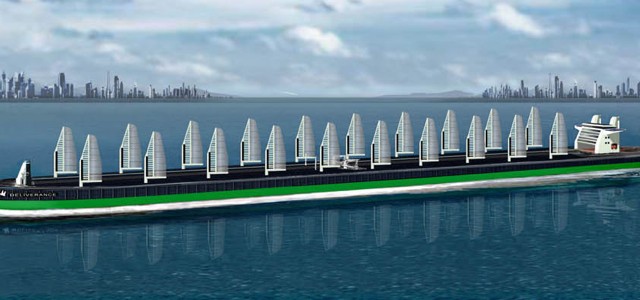 Supertanker, Hybrid, Segeln