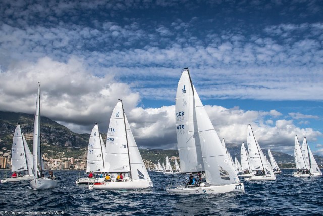 GER 470 das beste deutsche Team vom Touring Yacht Club auf Rang 10. © Sven Jürgensen/Mittelmannswerft J/70 EM
