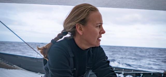 Dona Bertarelli will mit Spindrift die schnellste Seglerin der Welt werden. ©Yann Riou | Spindrift racing Spindrift Racing