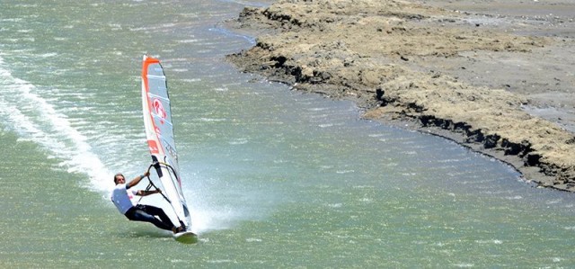 Windsurfen Lüderitz Albeau