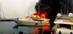 Brand-Video: 3 Millionen Motoryacht brennt in der Türkei