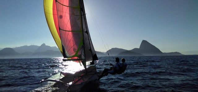 Erik Heil und Thomas Plößel segeln weiter für Deutschland. © HP Sailing Rio 49er