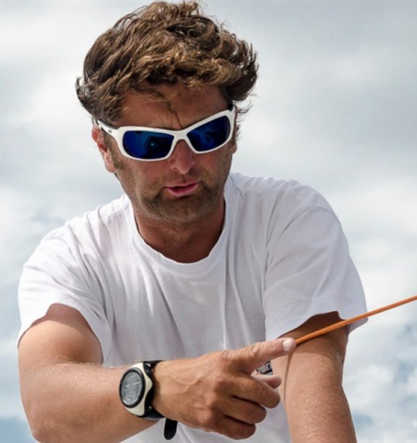 Ein Typ , der seit zehn Jahren seinen Platz in den Herzen der Einwohner von les Sables d’Olonnes hat © Arnaud Boissieres, Vendée Globe, Rang 10
