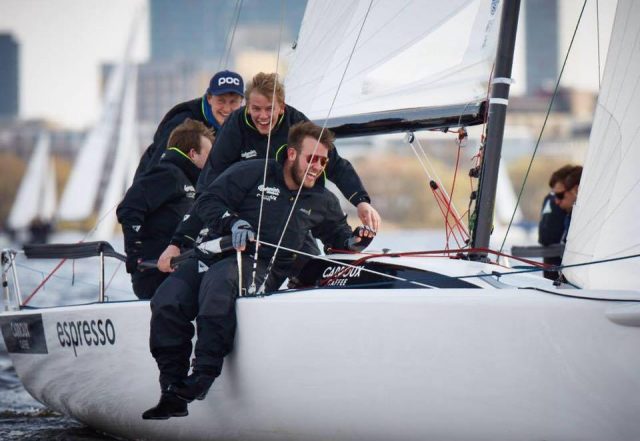 Das starke Youngster Team vom MSC um Steuermann Magnus Simon, der auch beim Youth America’s Cup startet. © MSC msc, magnus simon