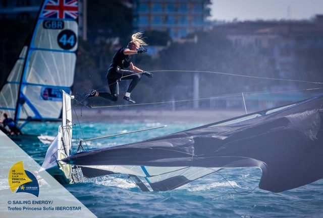 Formvollendeter Abgang. © Sailing Energy