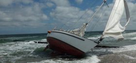 Zingst, Strandung