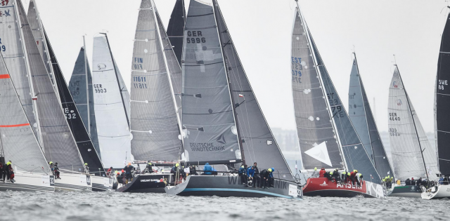 Die deutsche “Tosen” wird 21. in der hart umkämpften Klasse C. © Dr Irena Eris ORC European Championship ORC EM