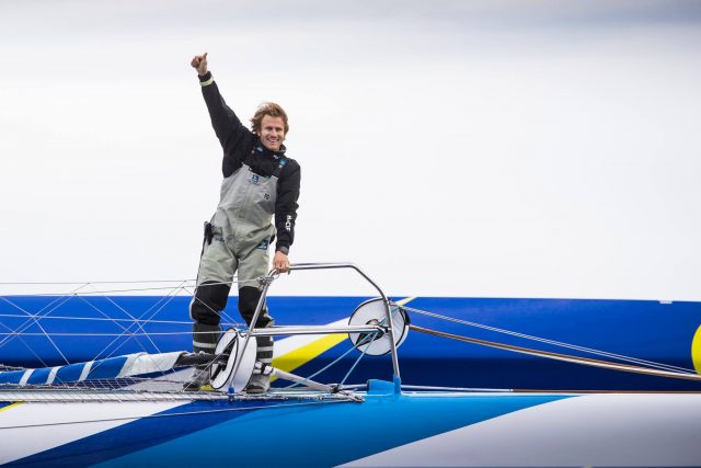 Es wäre erst seine zweite Weltumseglung – ob Francois Gabart dann gleich den Rekord schafft? © Lloyd images Francois Gabart, Ultim Trimaran, Weltrekord, Weltumseglung, einhand
