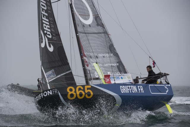 Mini Transat, Finale 1. Etappe, Flaute