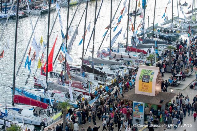 Auch in Le Havre wird wieder richtig was los sein – eine halbe Million Zuschauer werden erwartet © archivbild TJV Transat Jacques Vabre,