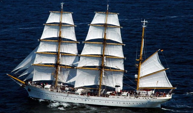 Die vielleicht schönste Dreimastbark der Welt – wenn sie denn segelt © marine Gorch Fock, Marine, Sanierung