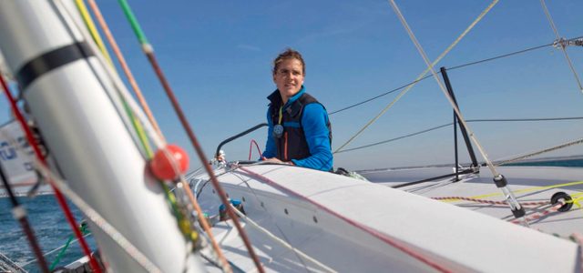Mini Transat, Finale 1. Etappe, Flaute