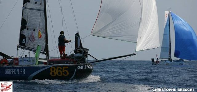 Match Race vor der Ziellinie nach zehn Tagen auf See. © Christophe Breschi