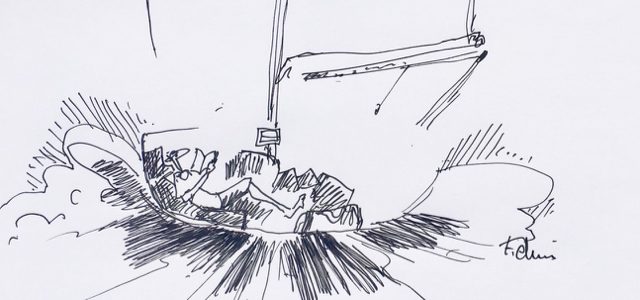 Mini. Transat, cartoon, Francois Denis