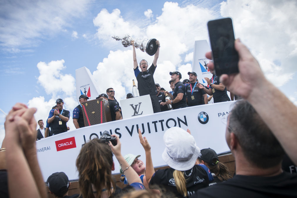 Dan Bernasconi, der vielleicht wichtigste Mann beim Kiwi-Cup-Sieg. © ETNZ