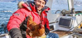 Huhn, Langfahrt, voyage Yvenic