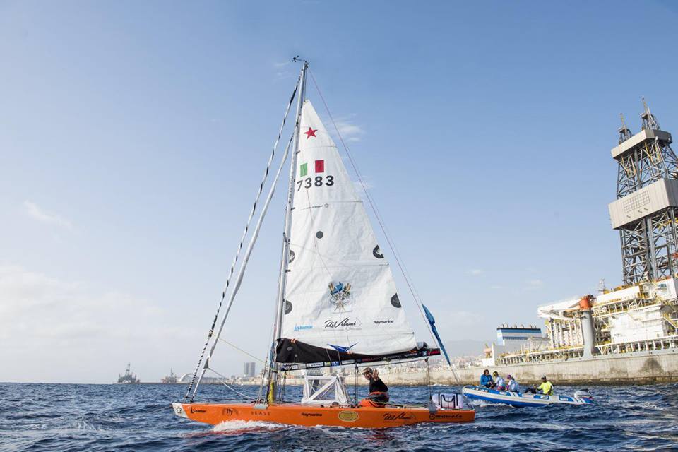 Das gekürzte Starboot-Rigg. © Dario Noseda Dario Noseda, Starboot