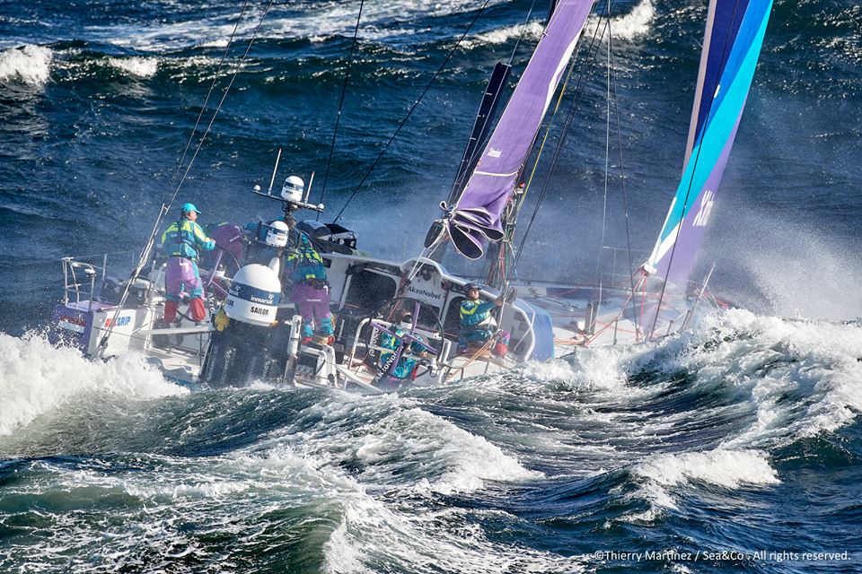 Im Wellental. © VOR Volvo Ocean Race