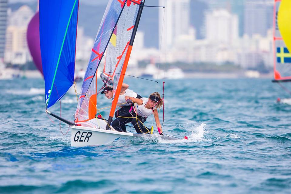 Halse für Scheel/Feilcke in China. © Jesus Renedo Sailing Energy Scheel/Feilcke