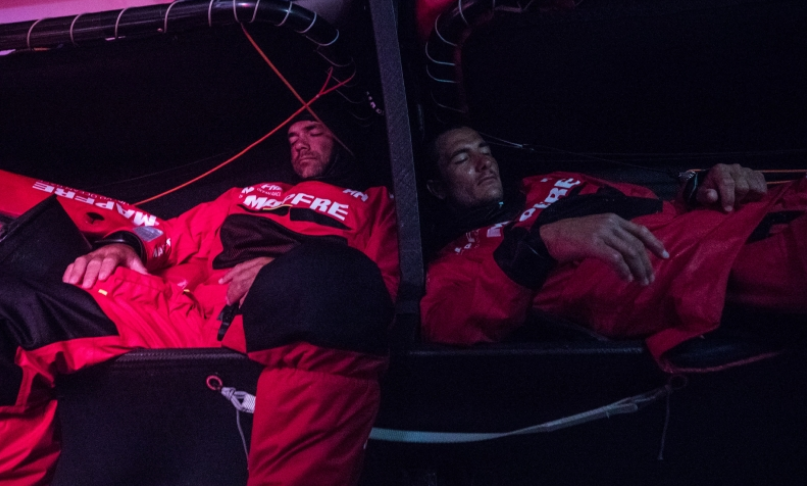 Das Ergebnis der Schinderei. © Jen Edney/Volvo Ocean Race. MApfre, Volvo Ocean Race