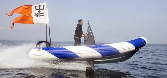 Foils, Schlauchboot