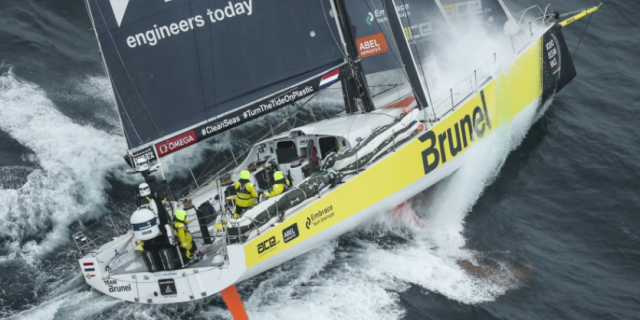 Brunel auf der Überholspur. Die Holländer haben Mapfre stehen lassen. © Ainhoa Sanchez /VOR