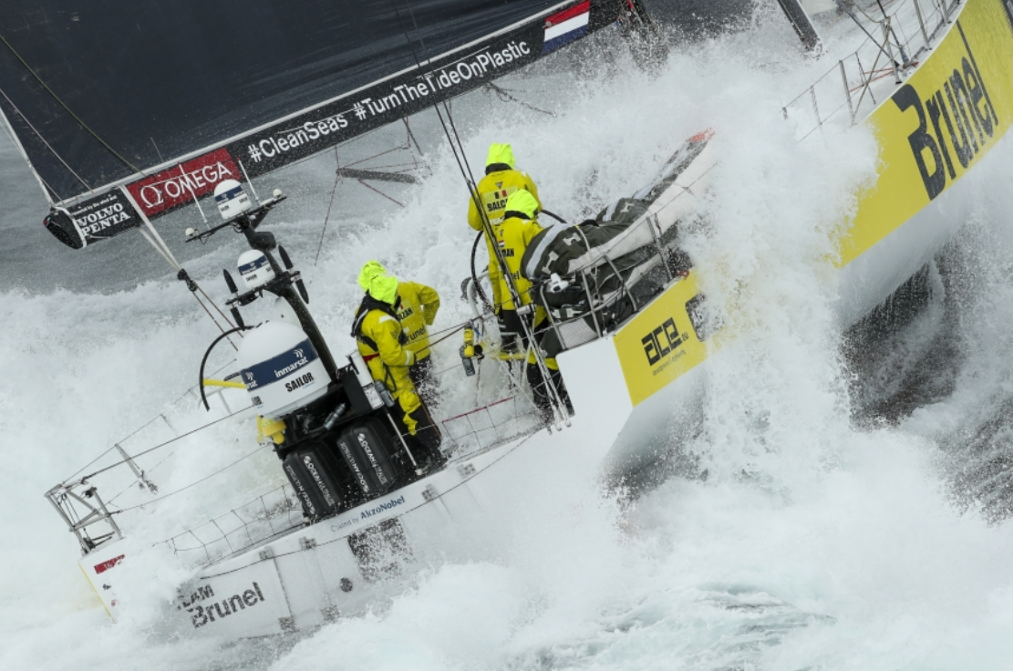 Bekking drückt mächtig aufs Gaspedal. © Ainhoa Sanchez /VOR