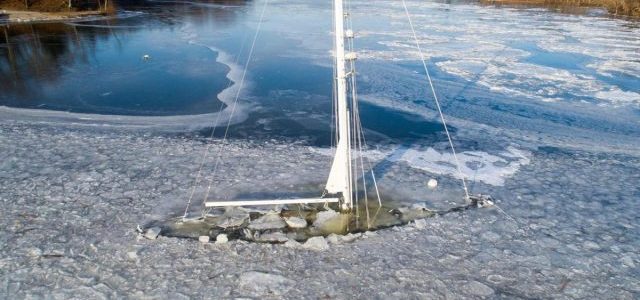 Yacht gesunken