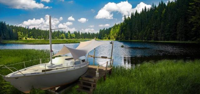 Recycling, Yacht-Wohnung