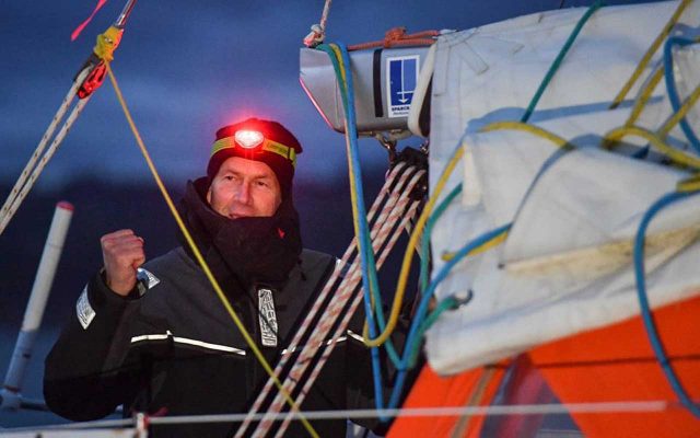 Uku Randmaa – hier noch einige Kilogramm schwerer © ggr Golden Globe Race