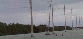 Stromleitung, Segelyacht