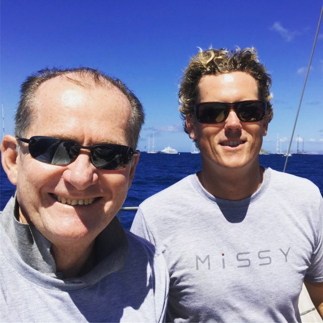 Vater und Sohn McKeon auf “Missy” – Family-Affair © mckeon Superyacht, Megayacht, Design