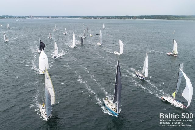 Kurz nach dem Start © blondsign eike schurr/baltic 500 Baltic 500, Oliver Tessloff, Mini