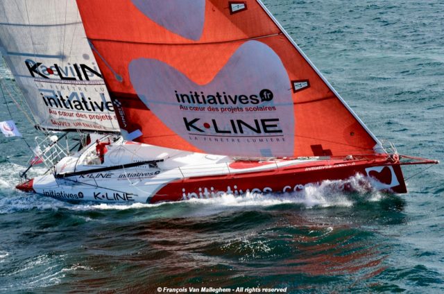 Samantha Davies ist die erfahrenste Frau im Vendée Globe Zirkus mit dem zurzeit schnellsten Schiff. © malleghem Bermude 1000 Race, Boris Herrmann, Samantha Davies