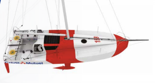 Die neue Class 40 von Raison für Lipinski soll Ende Juli zu Wasser gelassen werden © david raison Class 40, Scow, David Raison, Lipinski