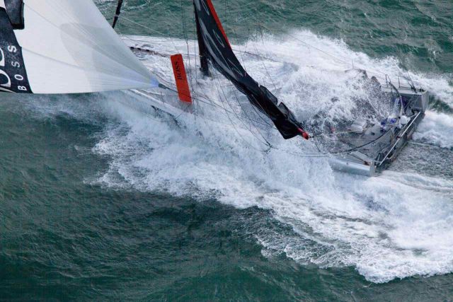 Foil hin oder her: die Vendée Globe wird im Tauch-Modus gesegelt © hugo boss/