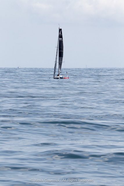 ohne Worte © courcoux, solitaire Solitaire du Figaro, 50 Jahre, 1. Etappe