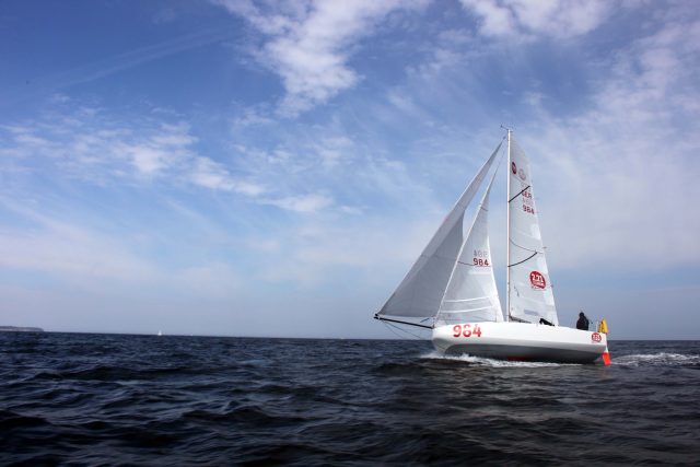 Kurz vor dem Ziel © elodie fournot Baltic 500, Oliver Tessloff, Scow Bug, Minii